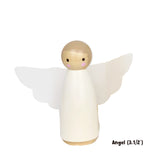 Wooden Hand Painted Angel